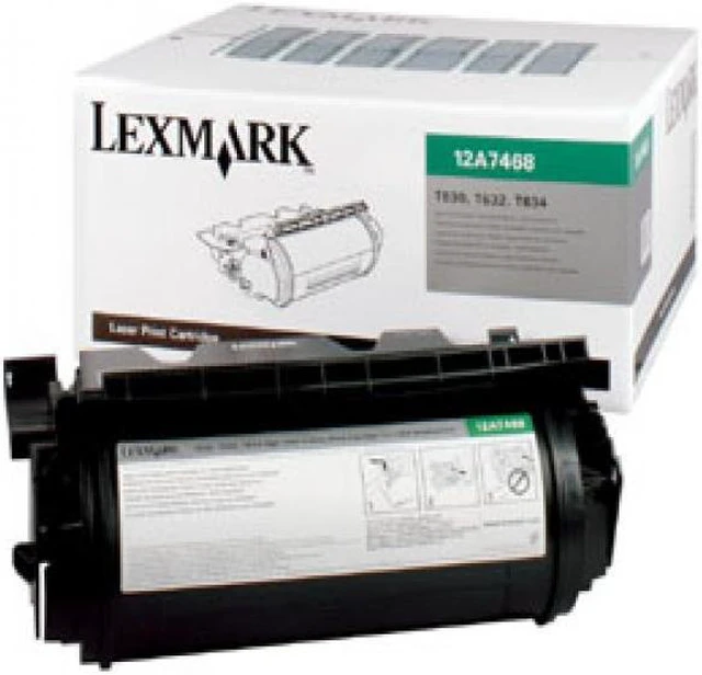 Alt view image 6 of 14 - Lexmark 12A7468 High-Yield Toner 21000 Page-Yield Black