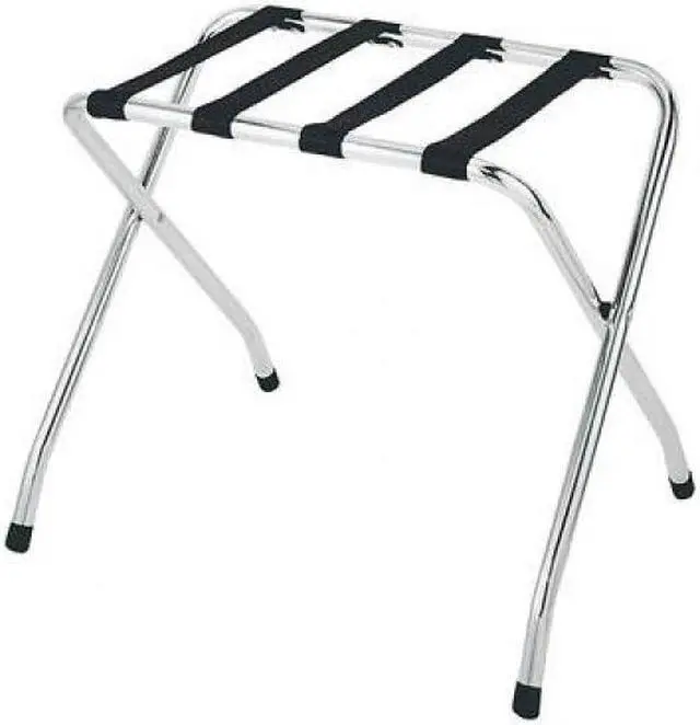 Alt view image 7 of 10 - Whitmor 6060-430 Chrome Luggage Rack