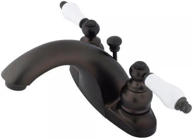 Alt view image 5 of 7 - Kingston Brass KB7645PL Lavatory , Faucet, Oil Rubbed Bronze