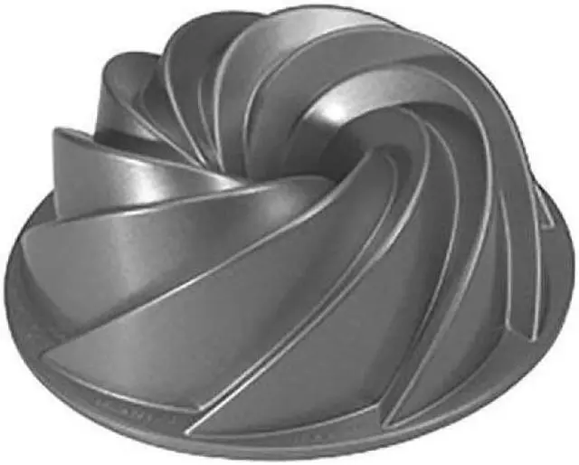 Alt view image 11 of 14 - Nordic Ware 10-c. Nonstick Heritage Bundt Pan