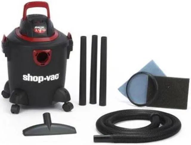 Alt view image 3 of 9 - Shop-Vac 2030500 5 Gallon 2.0 Peak HP Quiet Series Wet/Dry Vacuum
