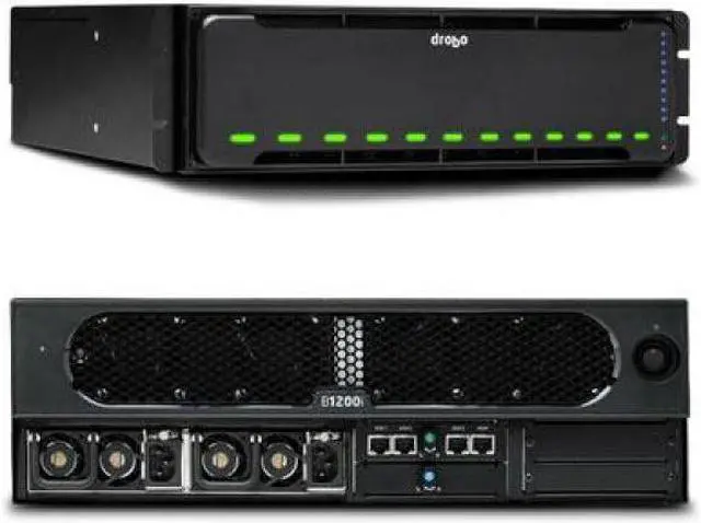 Main image of Drobo B1200i - 12 bay SAN storage array for Business- iSCSI x 3 ports (DR-B1200I-1A21)