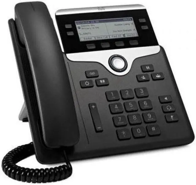 Main image of Cisco 7841 IP Phone, 4 x Total Line - VoIP - 3.5" - 2 x Network (RJ-45) - PoE Ports