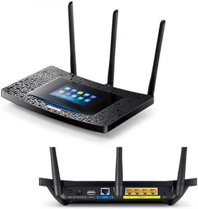 Alt view image 8 of 20 - TP-LINK Touch P5 Wireless AC1900 Touch Screen Gigabit Router