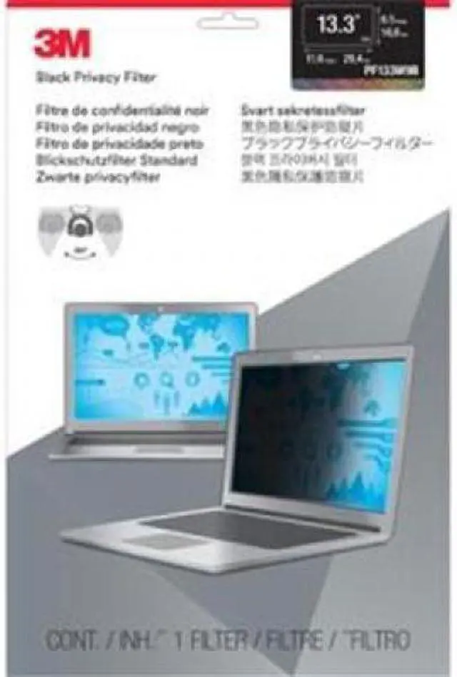 Alt view image 4 of 20 - PRIVACY FLT 13.3IN BLK WIDESCREEN