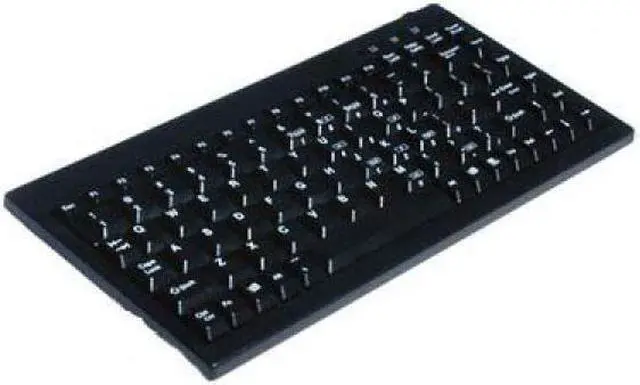 Alt view image 3 of 10 - SolidTek KB-595BU Solidtek Mini 88 Keys POS Keyboard Black USB KB-595BU - USB - 88 Key - PC - QWERTY