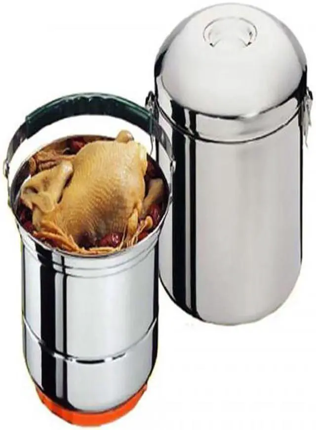 Alt view image 3 of 5 - Sunpentown CL-033 8" Stainless Steel Stove-Top Thermal Cooker