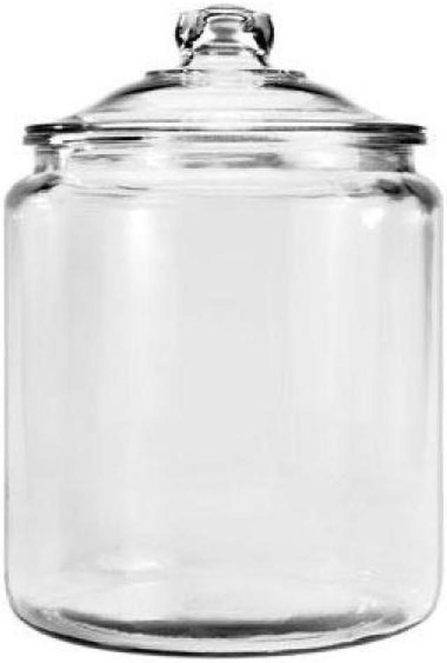 Anchor 69372MN 2 Gallon Heritage Hill Storage Jar - Glass, Clear