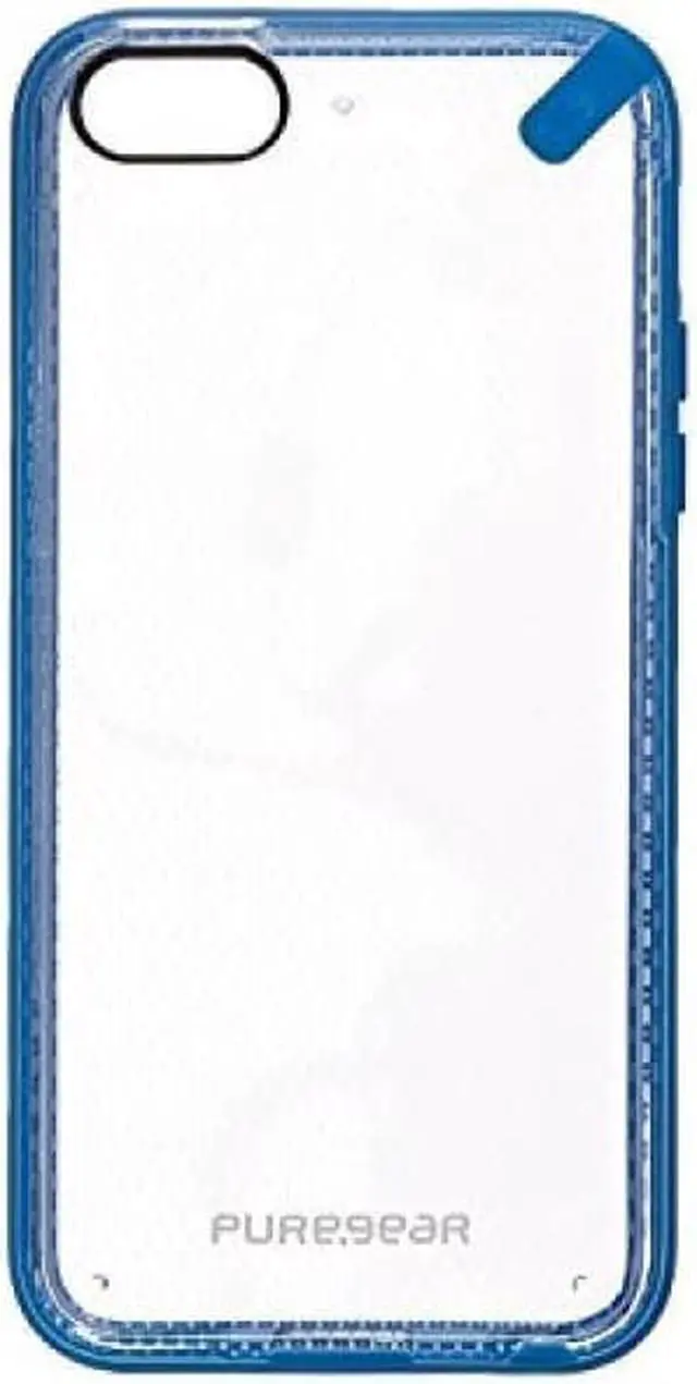 Alt view image 3 of 4 - PureGear Slim Shell Protective Cell Phone Case - Blue - iPhone 5C