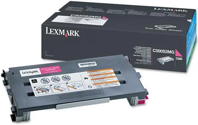 Alt view image 12 of 17 - Lexmark C500S2MG Toner 1500 Page-Yield Magenta