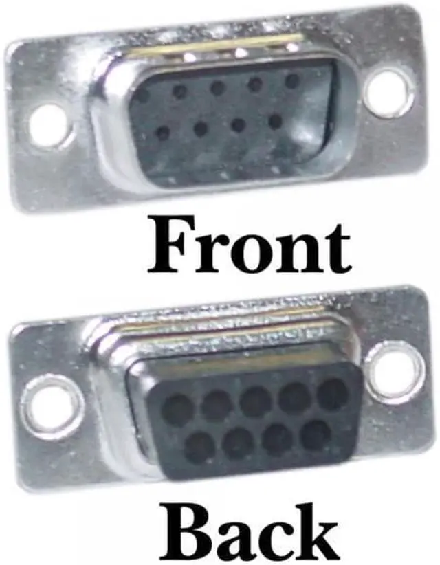 Alt view image 2 of 4 - Cable Wholesale DB9 Pin Male Crimping Housing (Serial)