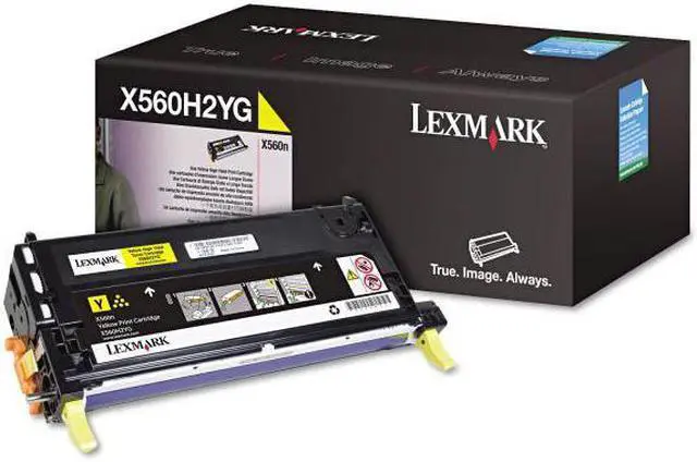 Alt view image 3 of 12 - Lexmark X560H2YG High-Yield Toner 10000 Page-Yield Yellow