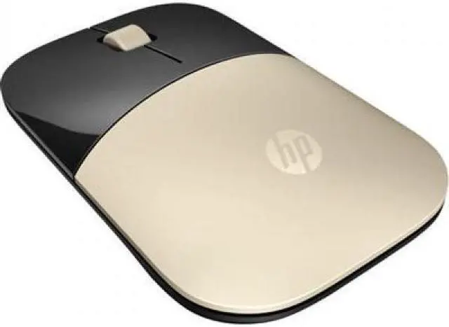 Main image of HP Z3700 2.4GHz Wireless Mouse Gold/Black (X7Q43AA#ABL)