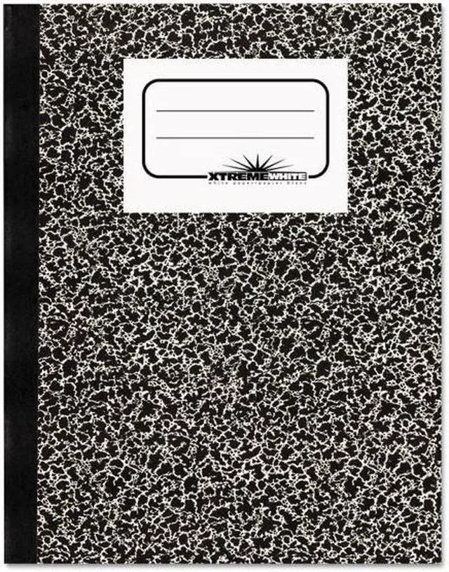 Alt view image 8 of 20 - Rediform 43460 National Xtreme White Notebook 80 Sheet -  7.87" x 10" - 1 Each Each - White Paper