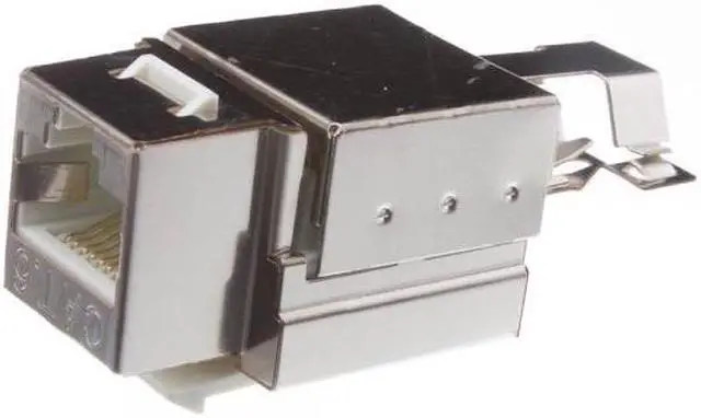 Alt view image 4 of 5 - Cable Wholesale Shielded Cat 6 Keystone Jack, RJ45 Female to 110 Punch Down, STP