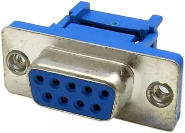 Alt view image 2 of 4 - Cable Wholesale DB9 Female IDC Ribbon Right Angle Connector