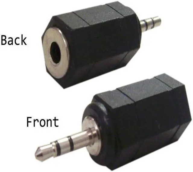 Alt view image 3 of 5 - Cable Wholesale Stereo to Stereo adapter 2.5mm Stereo Male / 3.5mm Stereo Female