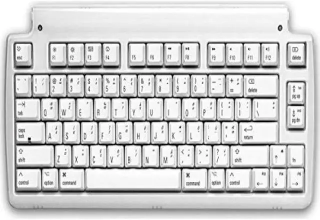 Alt view image 3 of 11 - Matias Mini Tactile Pro For Mac Mechanical Keyboard (white