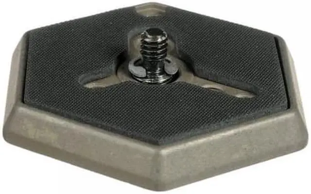 Alt view image 3 of 9 - Manfrotto 030-14 Hexagonal Quick Release Plate with 1/4"-20 Screw