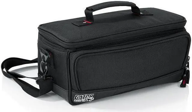 Alt view image 4 of 15 - Gator Cases Padded Nylon Bag Custom Fit for Behringer X-AIR Mixer, 13.1x6.25x6"