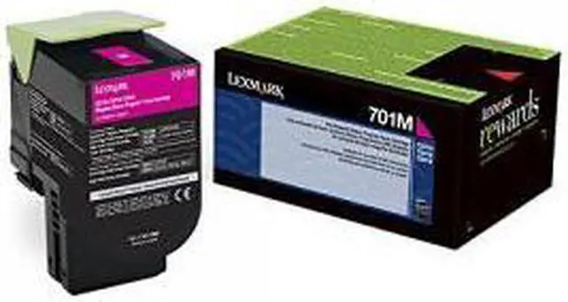 Main image of Lexmark 70C10M0 Magenta Return Program Toner