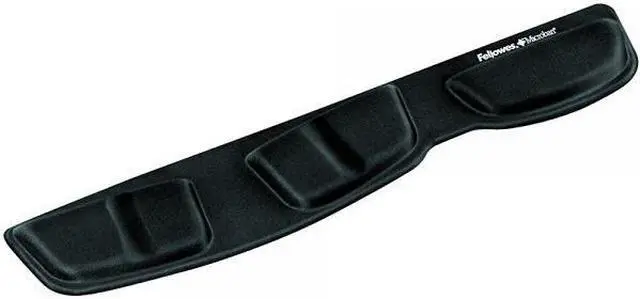 Main image of Fellowes Keyboard Palm Support with Microban Protection, Foam, Black (9182801)