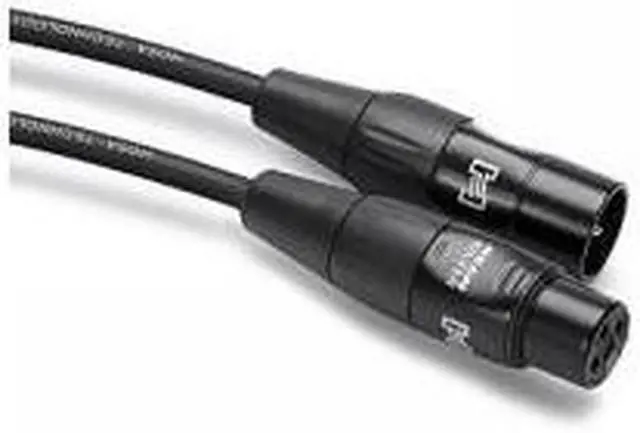 Alt view image 2 of 7 - Hosa HMIC-020 20ft XLR Female to XLR Male Pro Microphone Cable