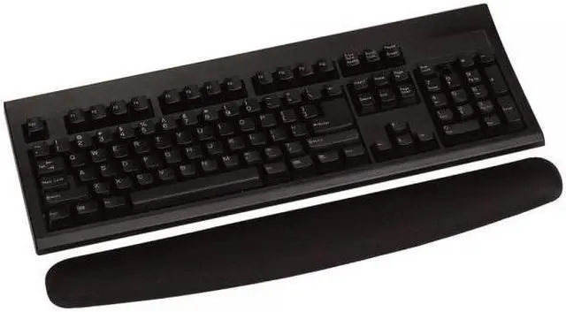 Main image of 3M Foam Wrist Rest , Black, Antimicrobial Product Protection (WR209MB)