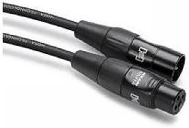 Alt view image 2 of 7 - Hosa HMIC-015 Pro Microphone Cable, REAN XLR Female to XLR Male, 15ft