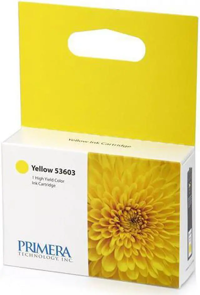 Main image of 2DY9105 - Primera 53603 Ink Cartridge - Yellow