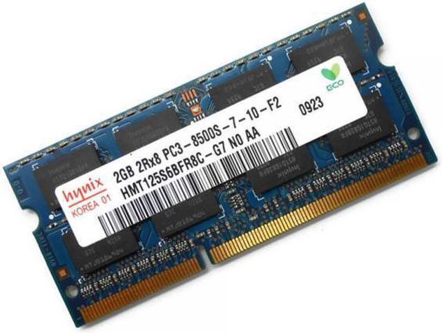 Hynix 2Rx8 PC3-8500S-7-10-F2 Laptop RAM Memory for Apple Laptops Check for compatibility before purchasing Server Accessories - Newegg.com