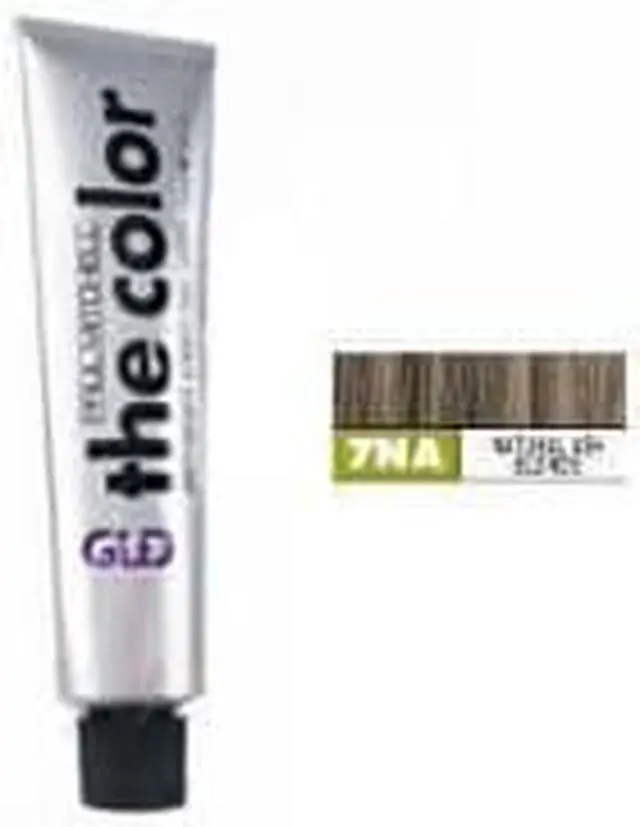 Alt view image 2 of 4 - Paul Mitchell The Color 7NA Natural Ash Blonde Permanent Cream Hair Color 3 OZ