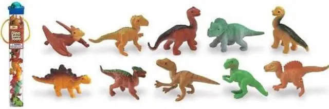 Alt view image 5 of 14 - Plastic Miniatures In Toobs-Dino Babies