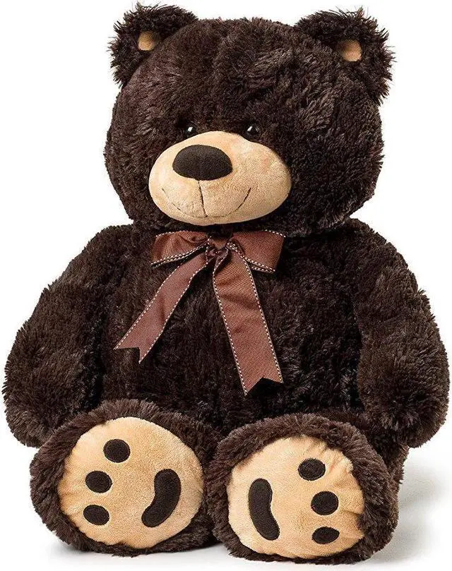 Alt view image 2 of 4 - JOON Big Teddy Bear, Dark Brown