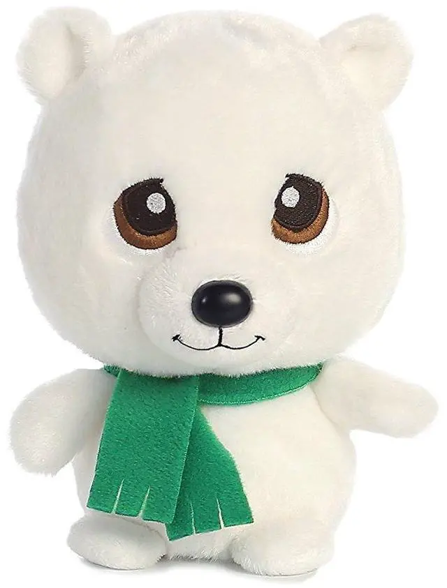 Alt view image 4 of 4 - Aurora World Winter Wuv Polar Bear Plush Stuffed Animal, 8"