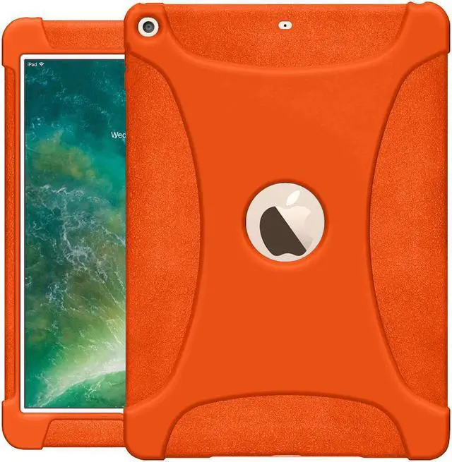 Alt view image 2 of 3 - Case for iPad 9.7 - Premium Soft Skin Flexible Silicone Jelly Back Skin Fit Cover Protector for Apple iPad 9.7 Inch Tablet