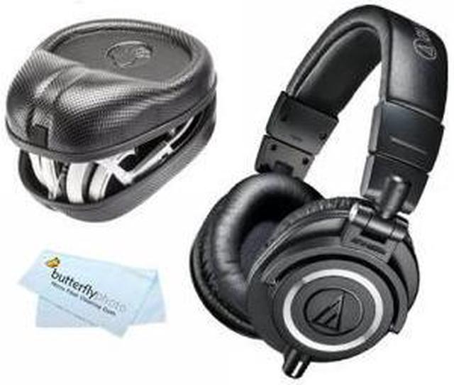  Audio-Technica ATH-M50X Professional Studio Monitor Headphones,  Black, Professional Grade, Critically Acclaimed, with Detachable Cable :  Audio-Technica: Musical Instruments