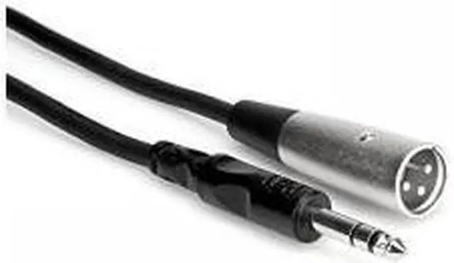 Main image of Hosa STX-120M 1/4 inch TRS to XLR3M Balanced Interconnect Cable, 20 feet
