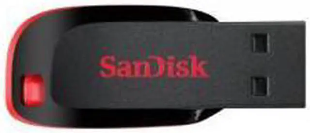 Alt view image 3 of 20 - SanDisk 128GB Cruzer 128G Blade SDCZ50 USB 2.0 SDCZ50-128G Flash Pen Drive CZ50 with USB Lanyard