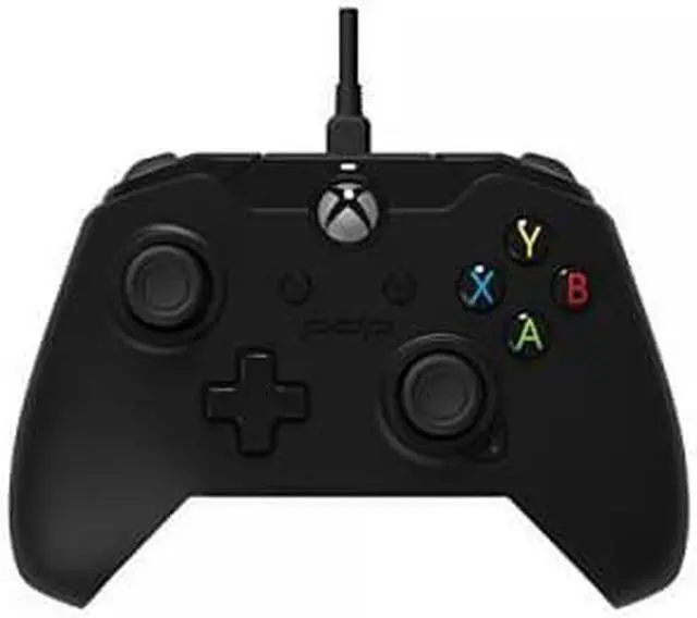 Alt view image 3 of 8 - PDP Wired Controller for Xbox One & PC, Black, 048-082-NA