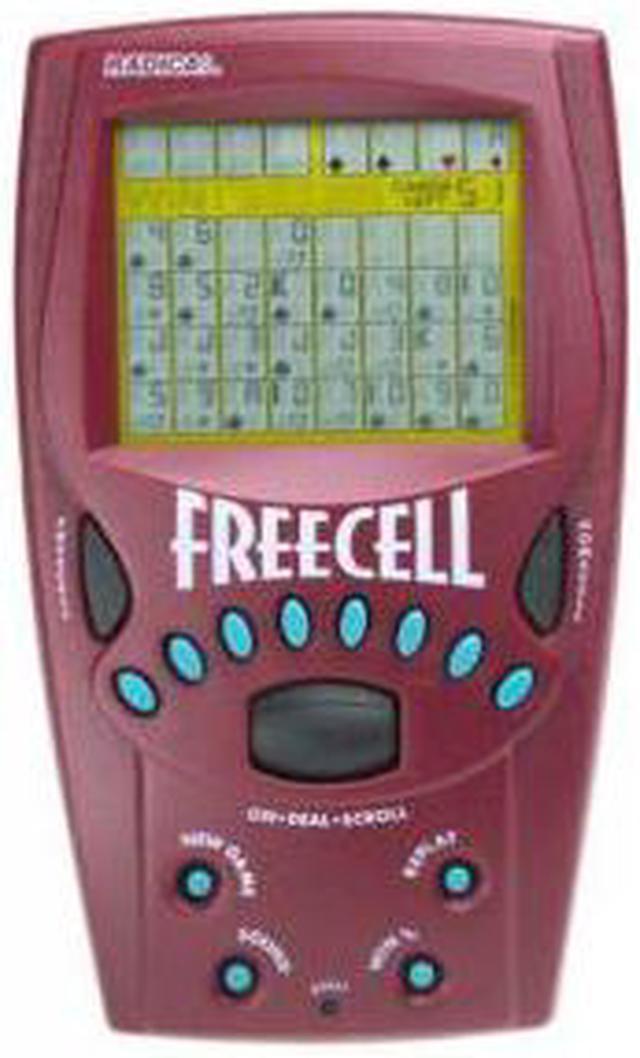 Freecell handheld shop electronic game