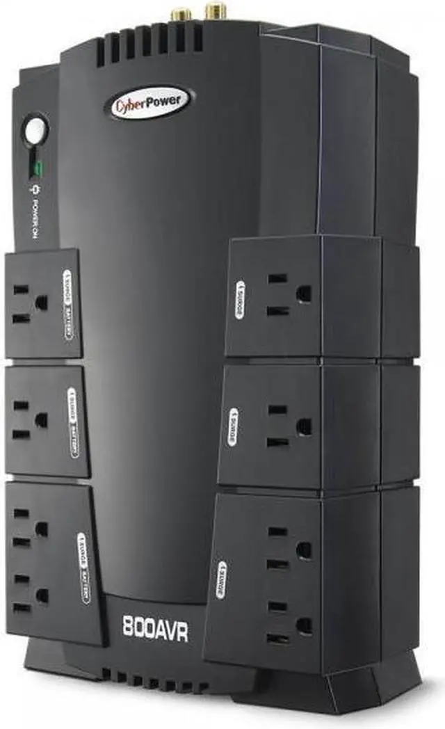 Main image of CyberPower CP800AVR AVR Series UPS 800VA 450W Compact