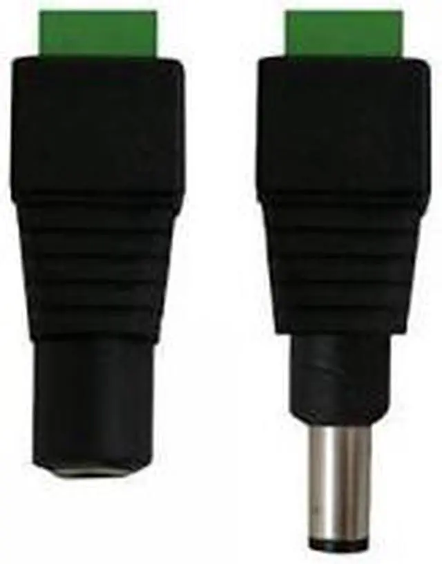 Alt view image 4 of 9 - Night Owl Security Products DIY-DCMF5 CCTV Male and Female Power Connectors (dc) for CCTV Cables