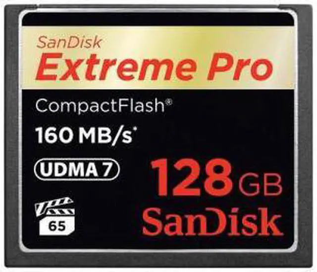 Alt view image 5 of 20 - SanDisk 128GB Extreme Pro CompactFlash Card 160MB/s UDMA7