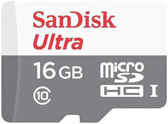 Alt view image 2 of 7 - SanDisk SDSQUNB-016G-GN3MN 16GB Ultra microSDHC Card