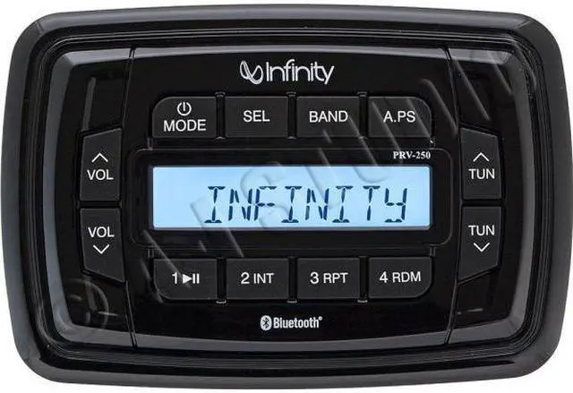 Alt view image 2 of 3 - Infinity PRV-250 AM/FM/BT Stereo Receiver