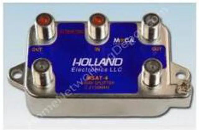 Main image of Splitter, 4-Way, MoCA enabling, 2-2150Mhz, Direct TV Approved