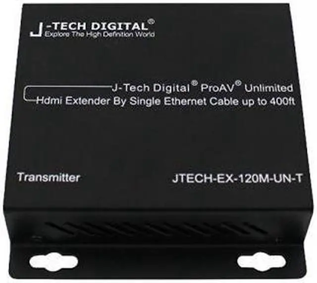 Alt view image 5 of 5 - J-Tech Digital ProAV Unlimited N x N HDMI Extender Over Ethernet Cat6 Extender Matrix 12X12 8X8 Switch Switcher Extender by Single Ethernet Cable up to 400ft (Transmitter)