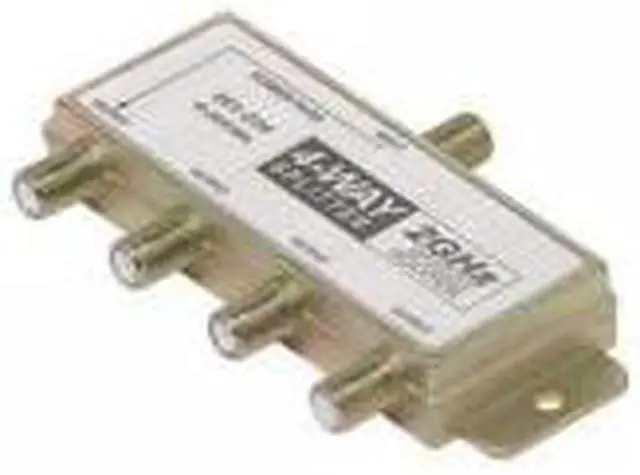 Alt view image 2 of 3 - Steren 201-234 Steren 2 5ghz 90db 4-way satellite splitters - 4-way