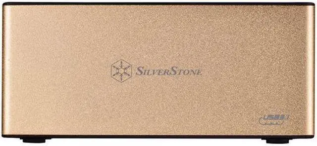 Alt view image 2 of 11 - SilverStone TS11G-C 3.5"& 2.5" SATA SSD/HDD Docking Station with USB 3.1 Type-C Gen 2 10Gbps